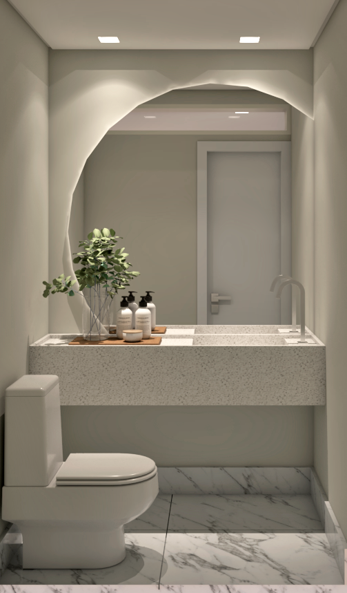 Lavabo sitio Lagoa Santa