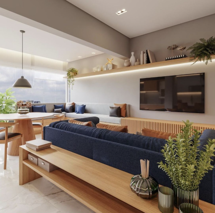 Onde posicionar a TV Dicas de arquitetura e interiores para medidas ideais 