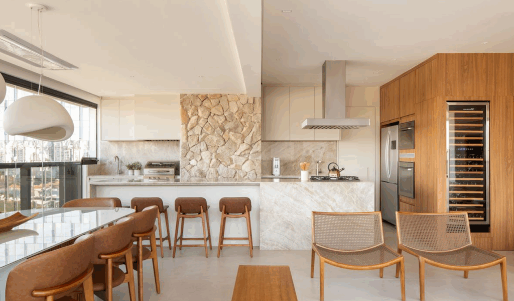 Ter ou não uma cozinha integrada com a sala