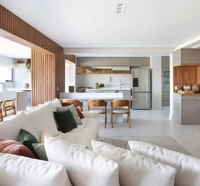 Ter ou não uma cozinha integrada com a sala