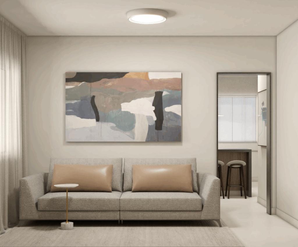 Sala casa 60 anos