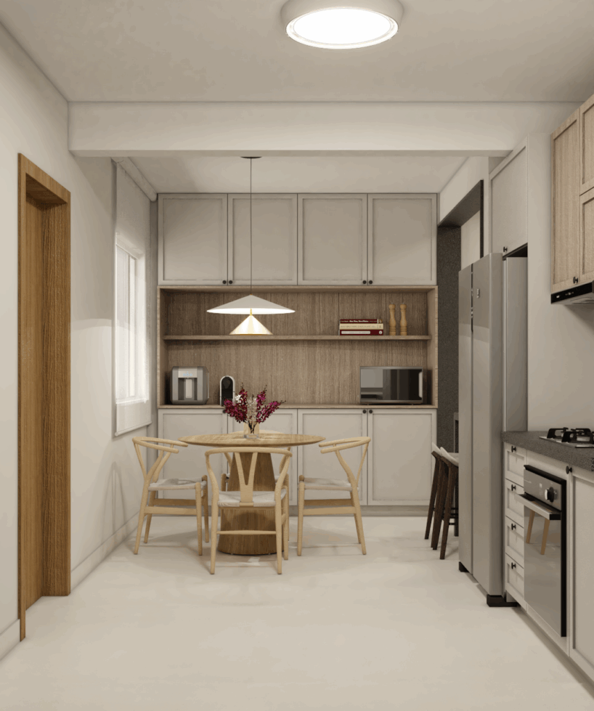 Cozinha casa 60 anos