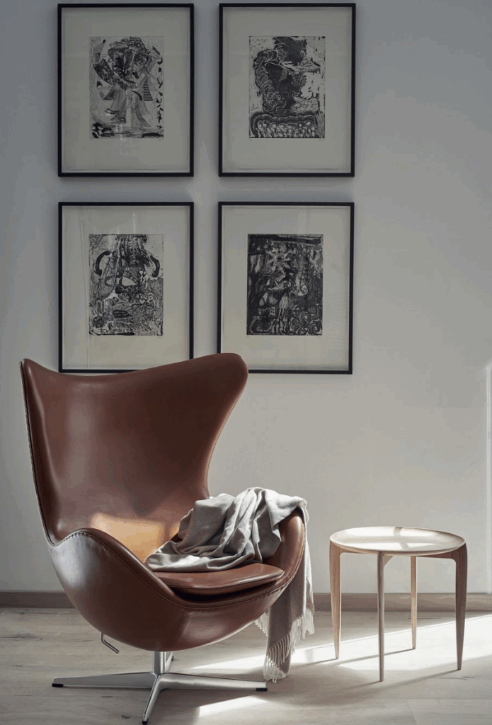 Poltrona Egg – Arne Jacobsen