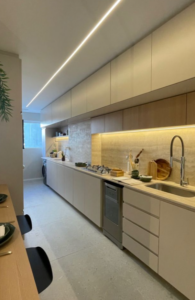Iluminação ideal para cozinhas funcionais
