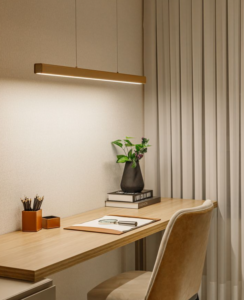 Iluminação para home office