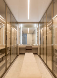 Iluminação ideal para closets
