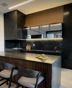 Iluminação para cozinhas gourmet